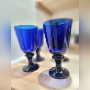 Colbalt Blue Glassware